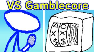 Friday Night Funkin VS Gamblecore Meme  Freaky Slot Machine FNF Mod [upl. by Sedrul]