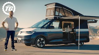 FIRST LOOK VW’s 2024 California Camper Van  Top Gear [upl. by Sivrat94]