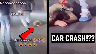 Charli DAmelio Car Accident LEAKED [upl. by Iorio]