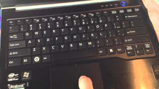 Fujitsu Lifebook U772 Ultrabook Hands on [upl. by Ydnas]