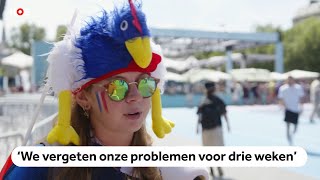 Parijzenaars kijken terug op Olympische Spelen [upl. by Mychael453]