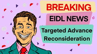 Effective Immediately You Can Send A Request For Reevaluation Of A EIDL Advance application eidl [upl. by Chadbourne351]