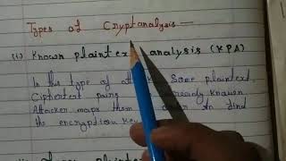 types of cryptanalysis attacks  types of cryptanalysis in hindiurdu  mscoder [upl. by Mona827]