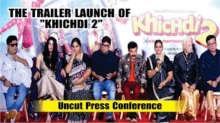 Khichdi 2 Trailer Launch  Full Video  Kirti Anang Supriya JD Vandana Rajeev Flora Saini [upl. by Yanahc938]