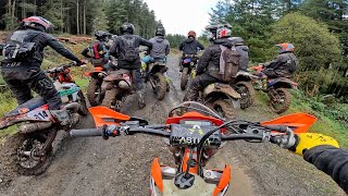 Riding With The BEST Motocross Riders I Know On An Enduro Ride [upl. by Aramot616]