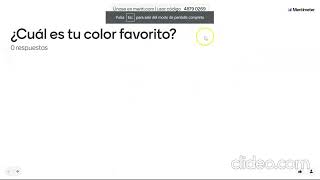 Videotutorial de Mentimeter [upl. by Laurens954]