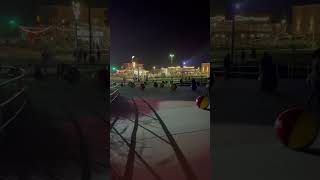 Wildwood NJ Boardwalk on a Wednesday Night by the Wildwoods Sign [upl. by Eirrok803]