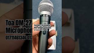 Toa DM270 Dynamic Microphone available at trimatrik toadm270 toamicrophone [upl. by Carolann10]