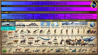 Las Eras Geológicas 5 La Era Cenozoica [upl. by Coray]