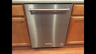 Review and testing of KitchenAid dishwasher model KDTE334GPS0 [upl. by Aleehs]