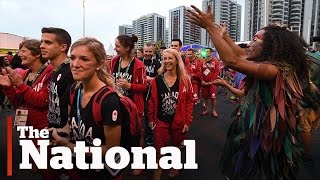 Team Canada welcomed to Rio [upl. by Koy]