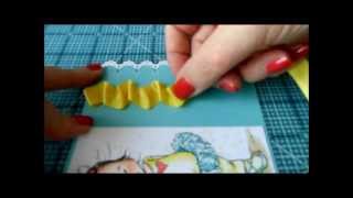 Ruffled Ribbon Tutorial [upl. by Brietta587]