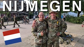 Nijmegen 4 Days March 2024  The Walk of the Worlds Vlog [upl. by Einohpets]