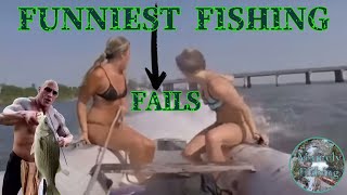 Funny Fishing Fails Compilation 2024 [upl. by Llemhar]