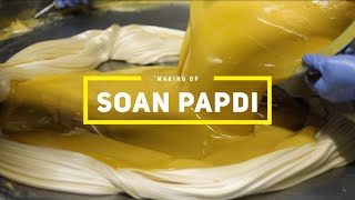 Making of Soan Papdi  Adyar Ananda Bhavan Official [upl. by Cissiee591]