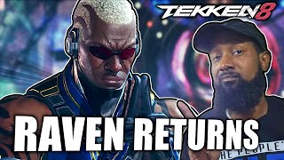 Tekken 8 RAVEN Trailer Reaction ULTIMATE NINJA [upl. by Roe]