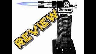 REVIEW MINI MAÇARICO WESTERN PROF 6003 [upl. by Itsirc92]