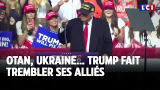 Otan Ukraine… Donald Trump fait trembler ses alliés [upl. by Christian815]