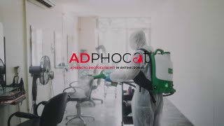 Adphocat99 Selfdisinfecting Surface Coating Service  Hair Salon [upl. by Buff811]