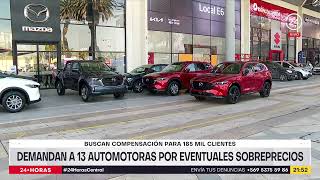 Demandan a 13 automotoras por eventuales sobreprecios [upl. by Wait873]