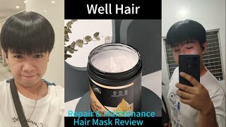 WELL HAIR REPAIR amp MAINTENANCE HAIR MASK REVIEW VLOG 130 [upl. by Ardnued520]