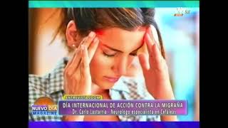 CARLO LASTARRÍA DÍA INTERNACIONAL DE ACCIÓN CONTRA LA MIGRAÑA [upl. by Tews639]