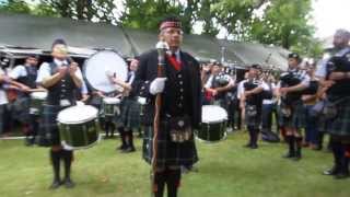 Banda de gaitas del Batallón de San Patricio en Embamex Irlanda [upl. by Nwahsyar]