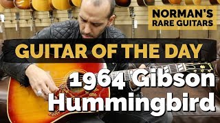 Guitar of the Day 1964 Gibson Hummingbird  Normans Rare Guitars [upl. by Dodie]