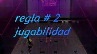 squash deporte reglas [upl. by Ettari924]