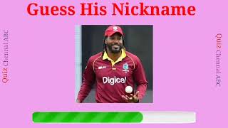 Famous Cricketers Who Have Best Nickname  Top 25 Cricketers Nickname  Part 1 [upl. by Tehc133]