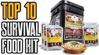 Top 10 Best Survival Food Kits amp Emergency Food Supplies [upl. by Dhruv201]