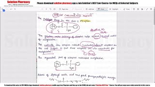 Class 41 Structure Activity Relationship SAR of Cholinolytic Agents Medicinal Chemistry 01 [upl. by Horatio]