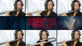 Stranger Things Theme Flute Cover  With Sheet Music [upl. by Maples784]