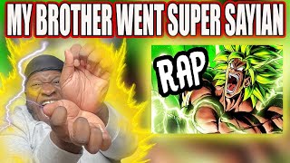 SCRU FACE BROTHER REACTS  BROLY RAP  quotHatredquot  RUSTAGE ft Scru Face Jean Dragonball Super [upl. by Asenav]