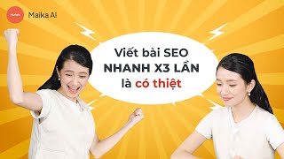 Bí quyết viết bài SEO nhanh x3 lần [upl. by Arracahs]