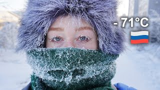 COLDEST PLACE on Earth 71°C 96°F Why people live here  Oymyakon Russia [upl. by Kenlee]