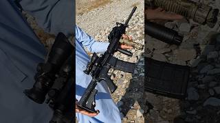 Shooting M4 carbine Natoshortsshafiq Afridi [upl. by Atsok]