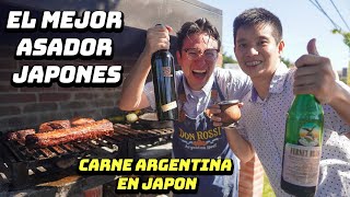 Un JAPONES que expande el ASADO ARGENTINO en JAPON [upl. by Farly336]