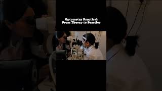 Optometry practical Skills optometry vision eyetest eyecare college [upl. by Zumwalt]