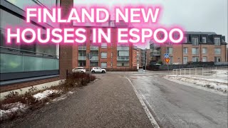 FINLAND NEW HOUSES IN ESPOO 2024 [upl. by Conte]