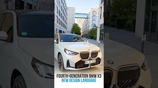 The 4th gen BMW X3 sports a sharper design shorts [upl. by Ariaek]