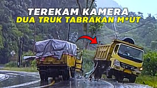 TRUK TEREKAM KAMERA KECELAKAAN DI TIKUNGAN [upl. by Guadalupe978]