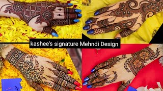 kashees signature Mehndi Design  Beautiful Mehndi Design For hand  Eid special Mehndi Design 2024 [upl. by Nnylrebma]