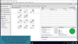How to Create Vendors amp Payment Terms In Peachtree [upl. by Mychal500]