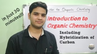 Organic Chemistry Basics with hybridization HindiEnglishUrdu [upl. by Aniuqaoj528]