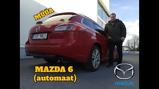 Mazda 6 automaat  4400€  Autoringlusee [upl. by Abell821]