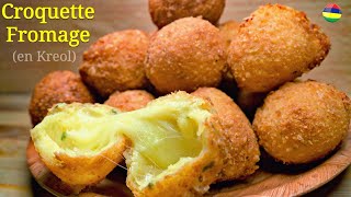 Recette Croquette Fromage en Kreol 🇲🇺  Cheese Ball  Special Ramadan [upl. by Aggarwal276]