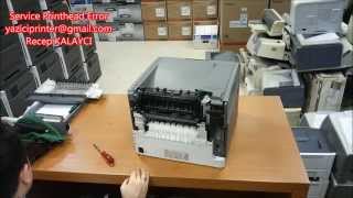 Service Printhead Error Lexmark T650n Service Printhead Error Onarımı  VIDEO [upl. by Iznil]