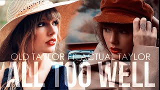 All Too Well Comparison  Old vs Taylors Version 10 minutes version [upl. by Simone]