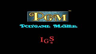 PGM PolyGame Master IGS introduced 1997  all ICS2115 BIOS sounds [upl. by Eecrad213]